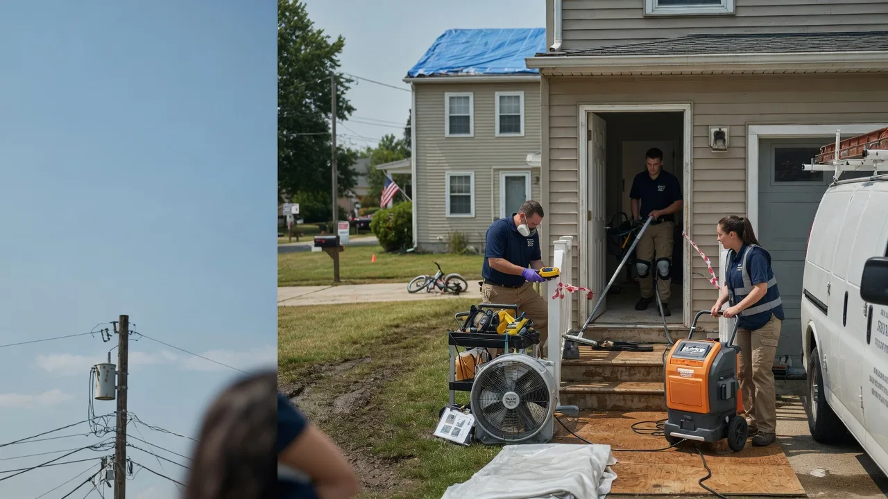 Water Damage Repair in Yellow Spring, WV near me